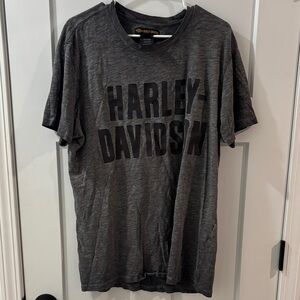 Harley-Davidson Men's Charcoal Tee